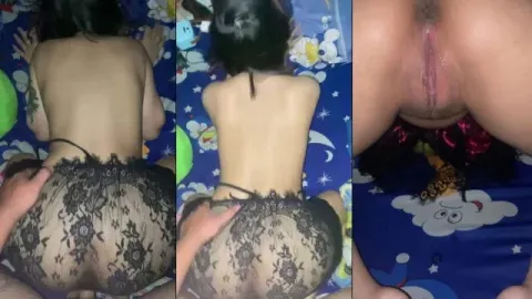Em gái teen mới thử tất lưới mà anh đã nứng rồi