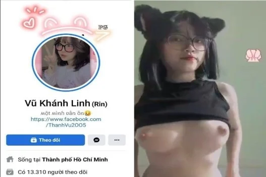 Vũ Khánh Linh dâm dùng cu giả tự sướng